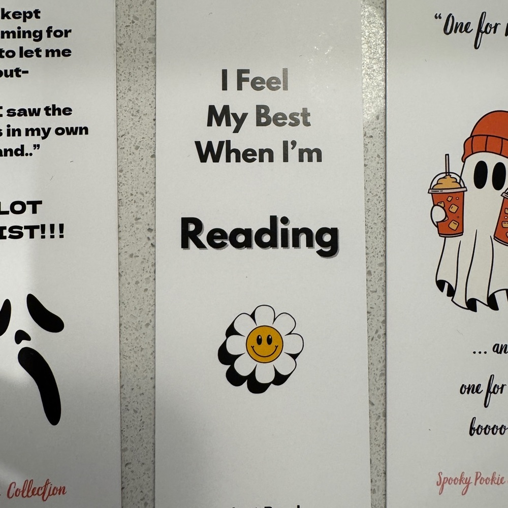 Spooky Bookmarks Set - Picture 3 of 4